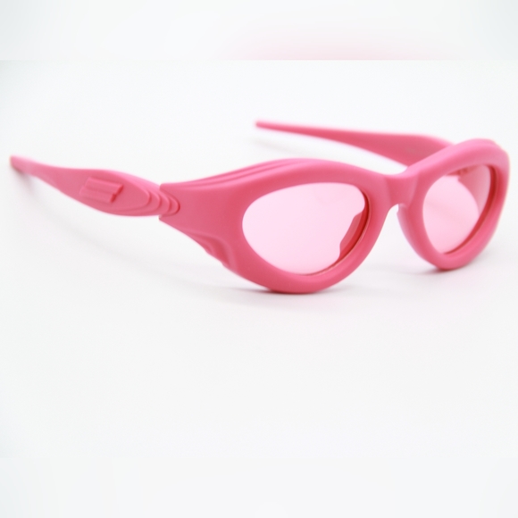 NEW BV1162S 001 BOTTEGA VENETA PINK UNISEX  SUNGLASSES - Picture 2 of 10
